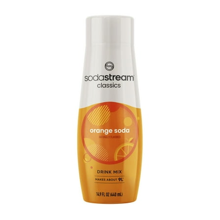 SodaStream Orange Soda Mix, 14.9 fl oz.