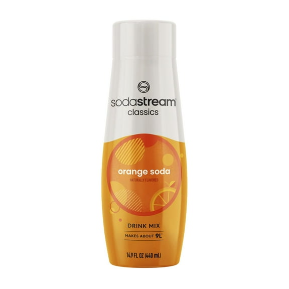 SodaStream Orange Soda Mix, 14.9 fl oz.