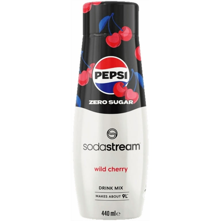 SodaStream Pepsi Wild Cherry Zero Drink Mix - Walmart.com