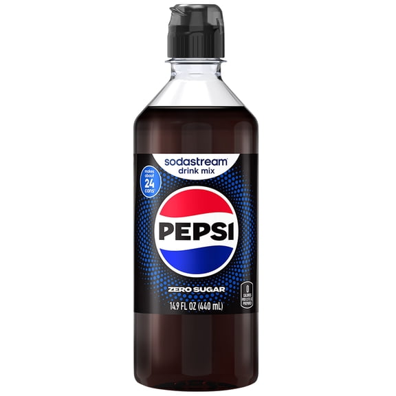 NEW sodastream Pepsi Zero Sugar Drink Mix, 14.9oz