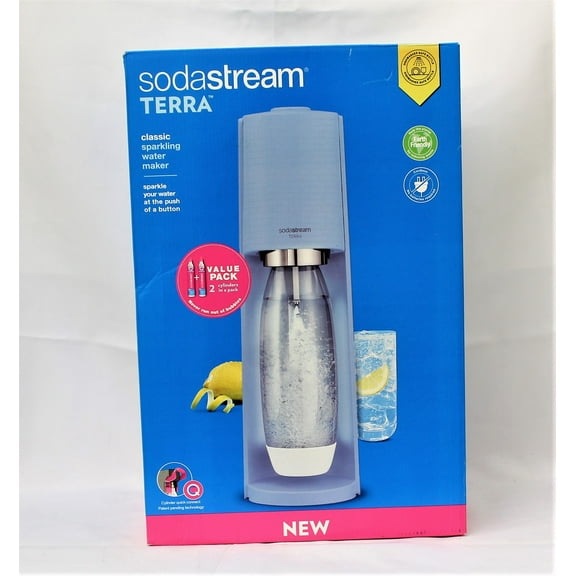 SodaStream Terra Classic Sparkling Water Maker (Blue)