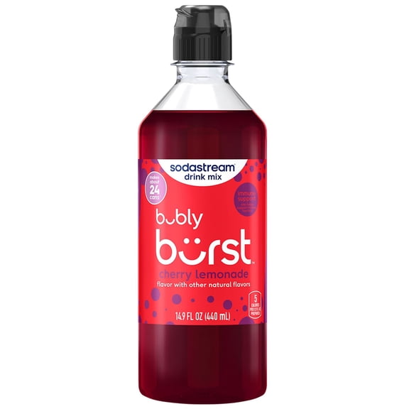 SodaStream bubly burst Cherry Lemonade Flavor Mix