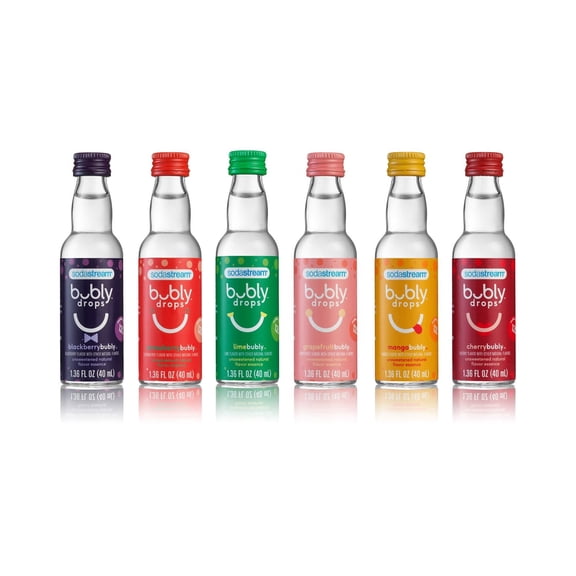 sodastram bubly drops Original Variety Drink Mix, 6pk