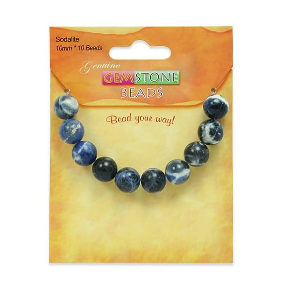 Sodalite Beads Pack of 10