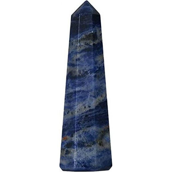 Sodalite Crystal Tower Obelisk Point (2" to 3" INCH)