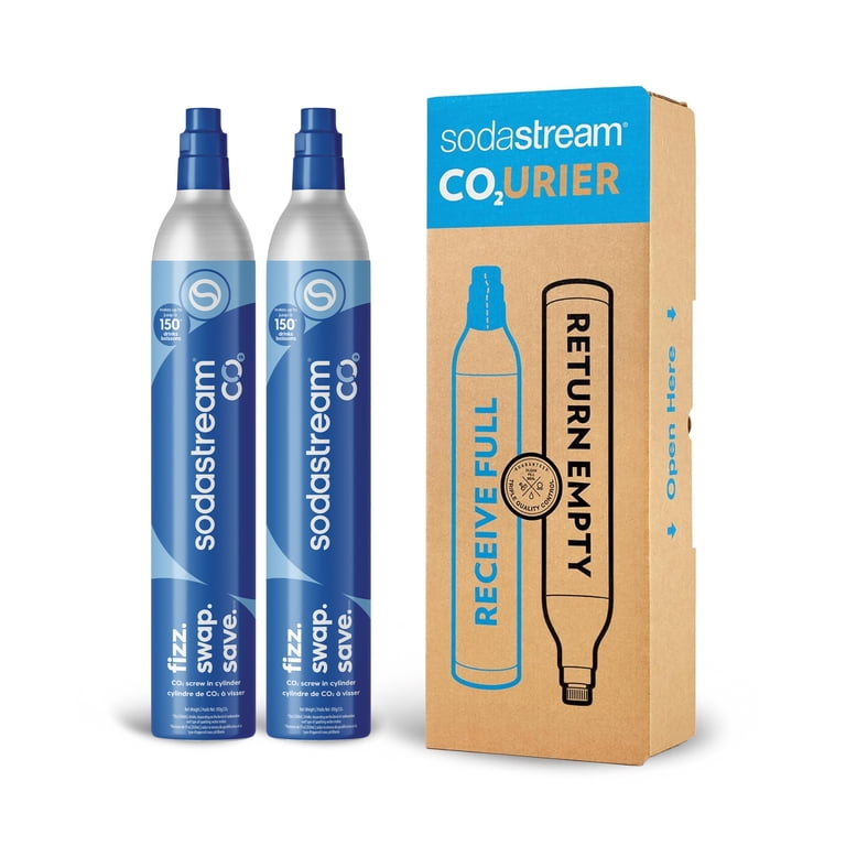 Sodastream 60L Co2 Exchange Carbonator, Set of 2, Plus $15 Walmart