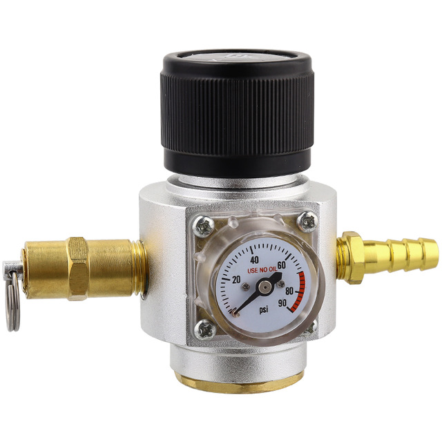 Sodastream Co2 Mini Gas Regulator Co2 Charger 090 PSI Gauge With