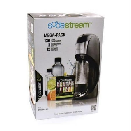Sodastream Dynamo LX Home Soda Maker Deluxe Mega Pack