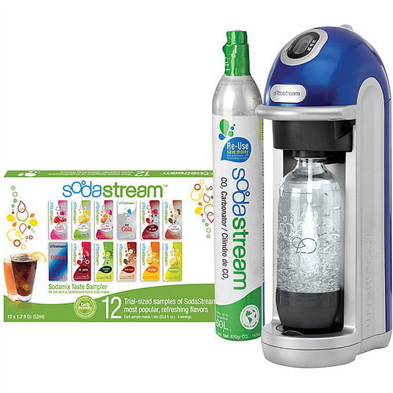 Free Shipping! ONLINE Sodastream Fizz Blue Home Soda Maker
