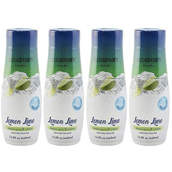 Sodastream Lemon Lime, 440Ml Pack Of 4
