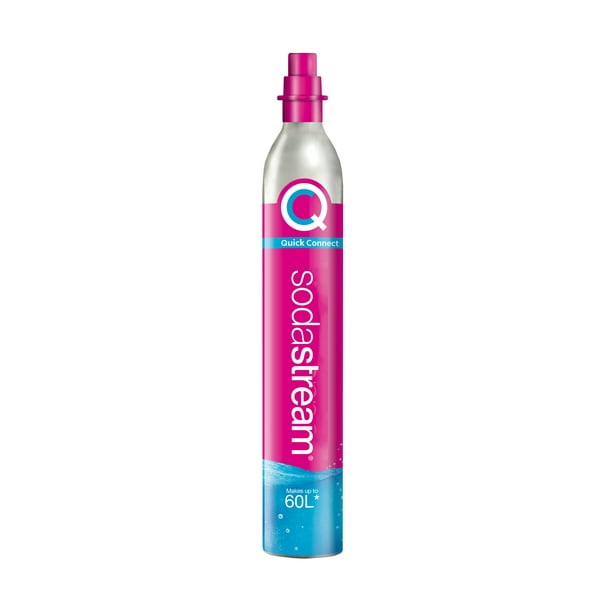 Sodastream Quick Connect, Pink CO2 Cylinder Exchange, 60L