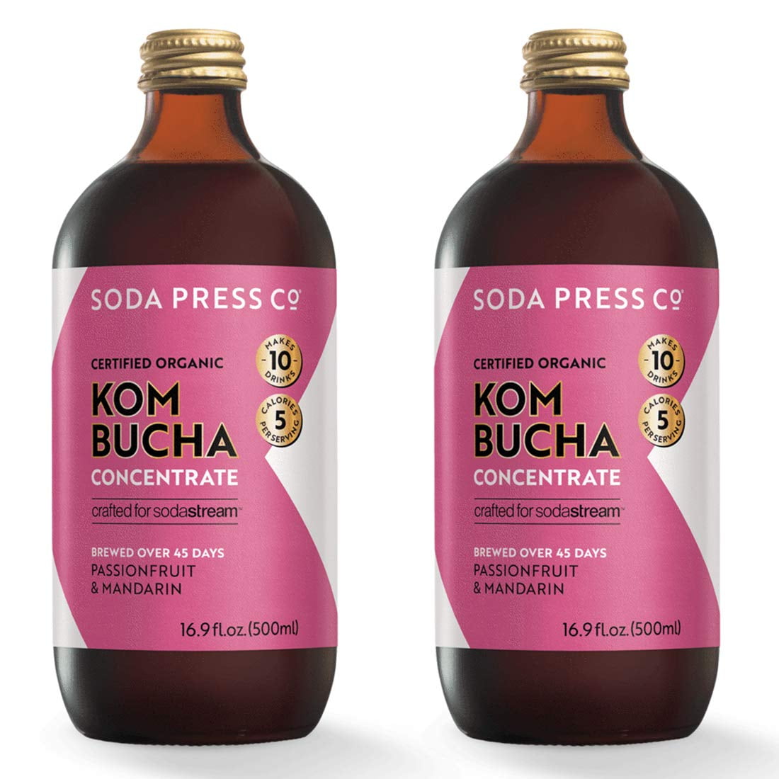 Sodastream Soda Press Passionfruit & Mandarin Drink Mix, 16.9 oz. (Pack of 2)