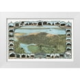 thumbnail image 1 of Soderberg 24x17 White Modern Wood Framed Museum Art Print Titled - Oakland California - Soderberg 1900, 1 of 4