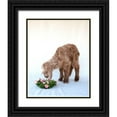 thumbnail image 1 of Soderman, Tania 15x18 Black Ornate Wood Framed with Double Matting Museum Art Print Titled - Friday Smelling Roses, 1 of 4