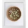 thumbnail image 1 of Soderman, Tania 15x18 White Modern Wood Framed Museum Art Print Titled - Quail Eggs on Pink Plate, 1 of 4