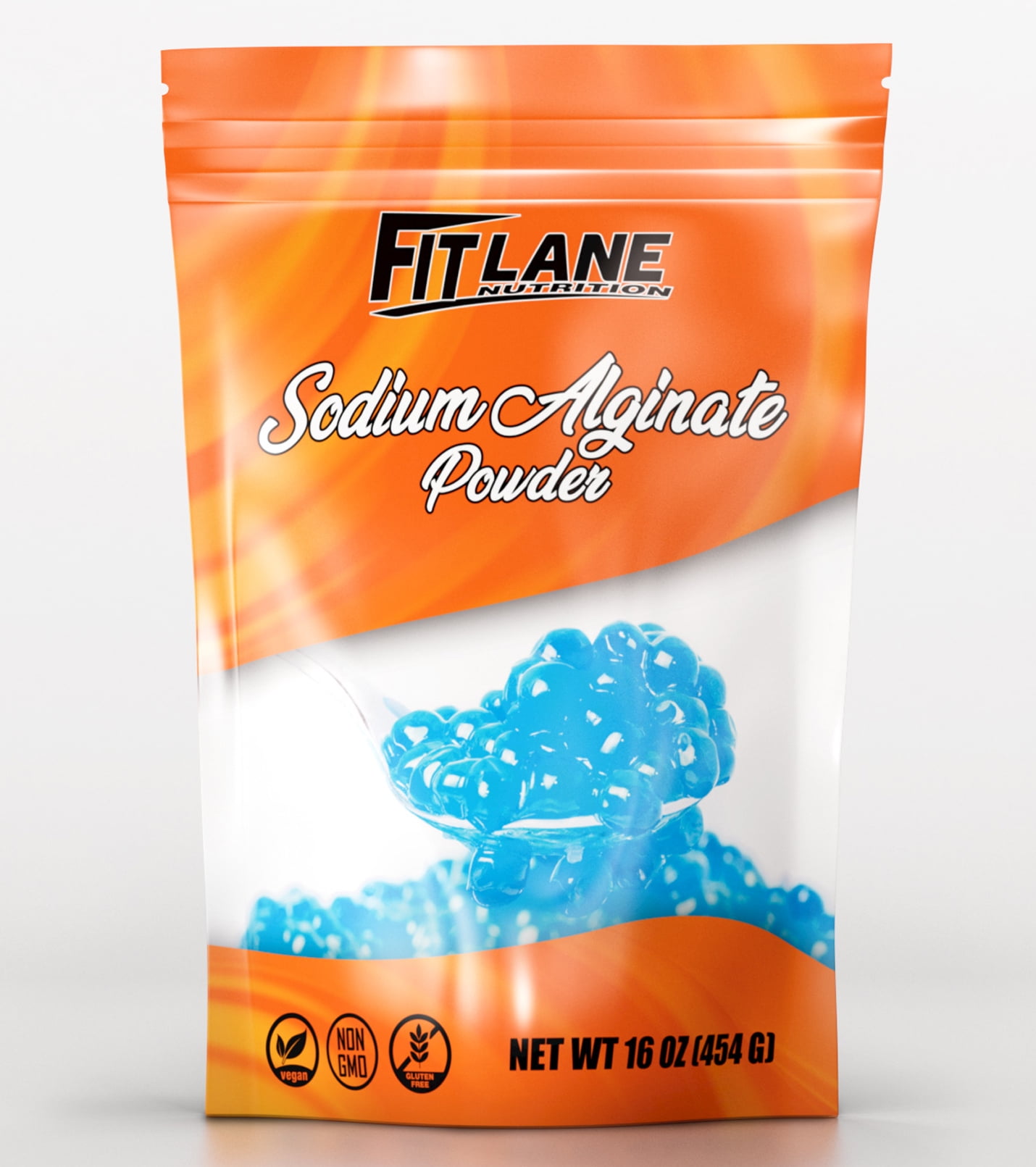 Sodium Alginate, Powder, 500 Grams (1.1 lb., Lab Use Only)
