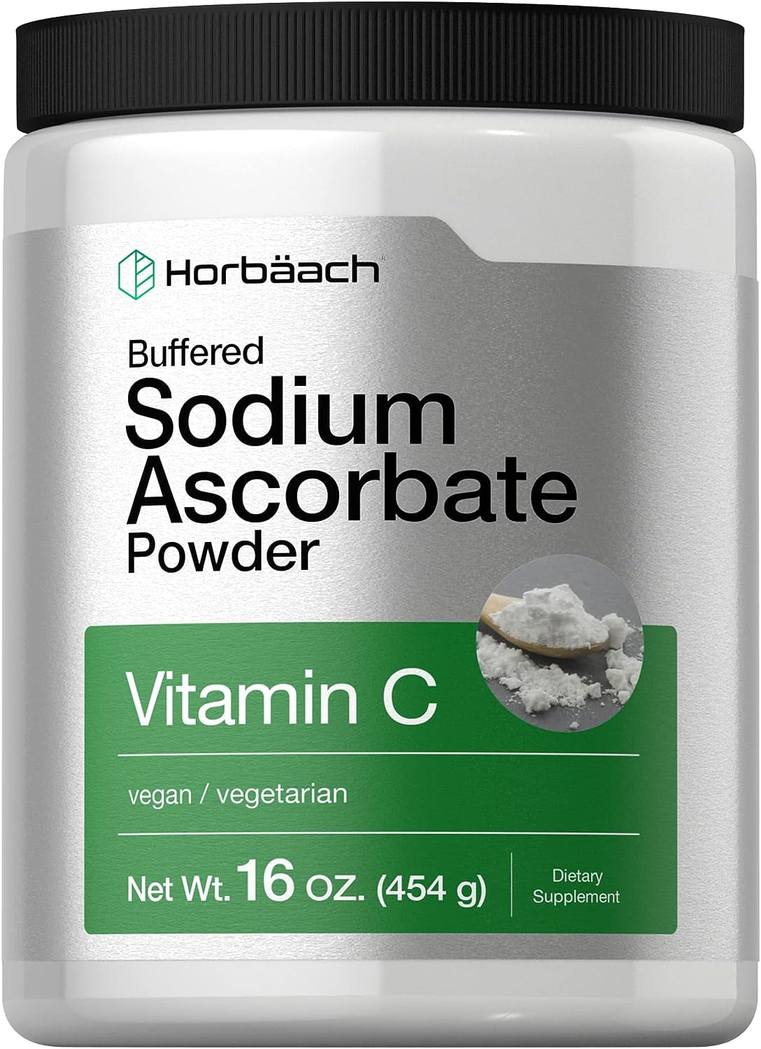 Sodium Ascorbate Vitamin C 16oz Vegan Powder by Horbaach