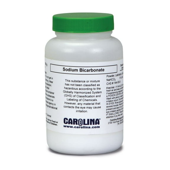 Sodium Bicarbonate, Powder, Laboratory Grade, 100 G