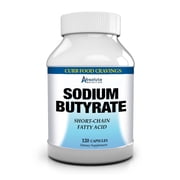 Sodium Butyrate Supplement   120 Capsules   Gut, Liver & Digestive Support   Appetite Control & Energy Boost   Non-GMO