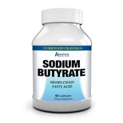 Sodium Butyrate Supplement   60 Capsules   Gut, Liver & Digestive Support   Appetite Control & Energy Boost   Non-GMO