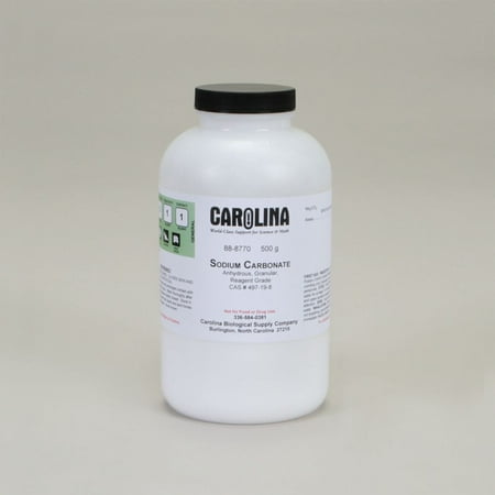 Sodium Carbonate, Anhydrous, Granular, Reagent Grade, 500 G