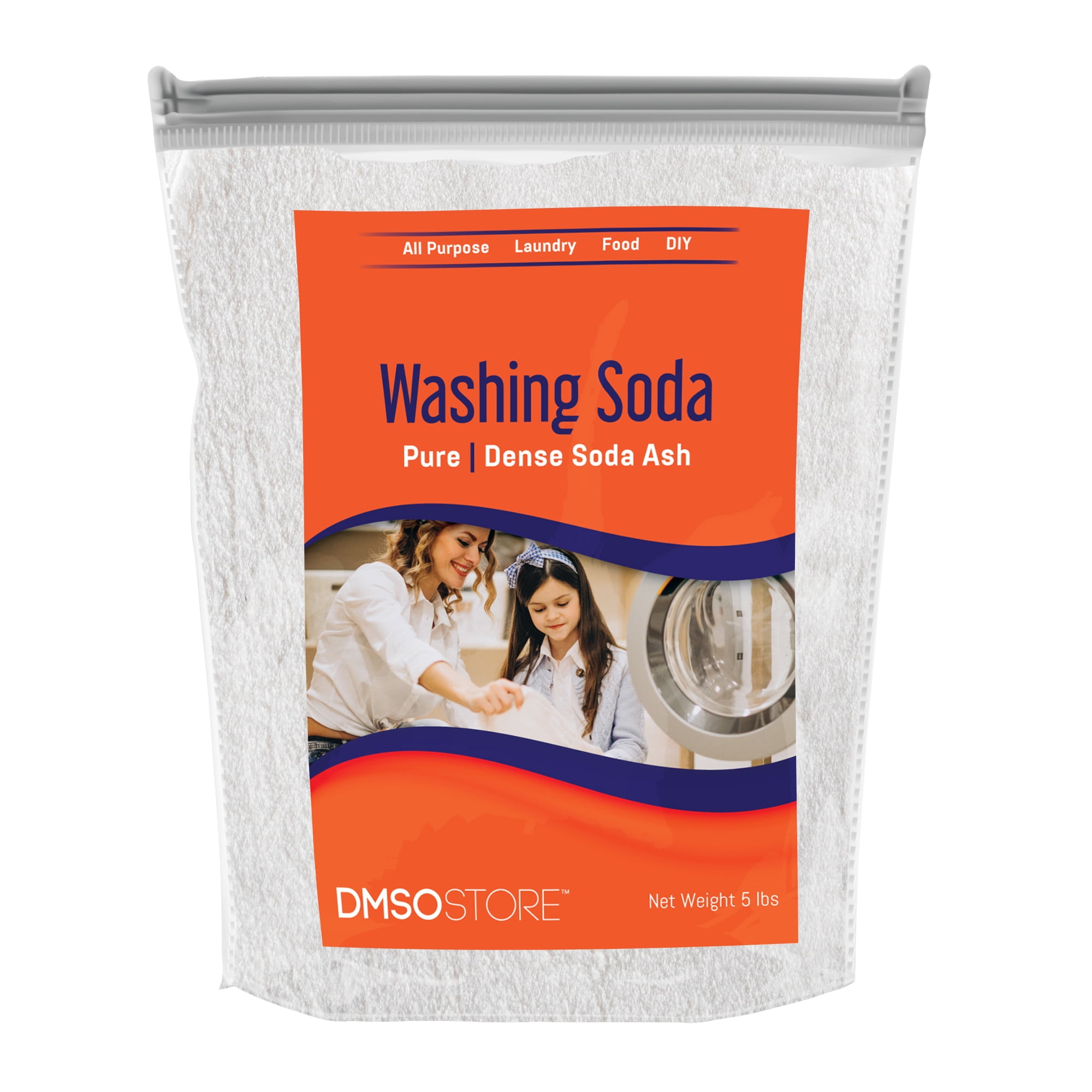 Washing Soda 5lbfor LaundryPure 99.95 Sodium Carbonate (Soda Ash)