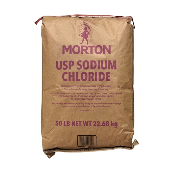 Sodium Chloride (Salt) USP, Kosher Certified, Fine Grain