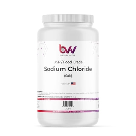 Sodium Chloride (Salt) USP, Kosher Certified, Fine Grain