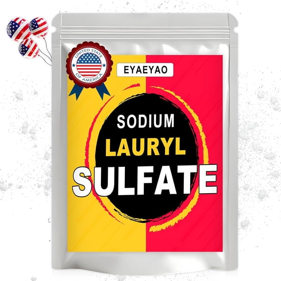 Sodium Dodecyl Sulfate, 1 Pound SDS Powder for Bath Bomb Making, Premium Sodium Lauryl Sulfate Powder, Sodium Dodecylsulfate for Soap Making, Bath Truffles and More (16 oz)