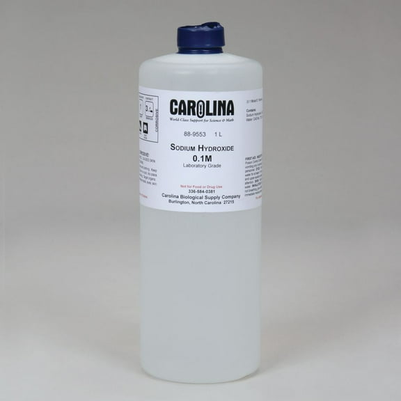 Sodium Hydroxide, 0.1 M (0.4%), Aqueous, Laboratory Grade, 1 L