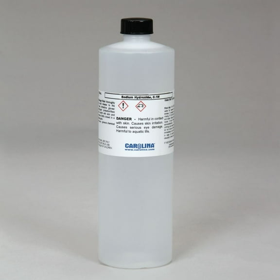 Sodium Hydroxide, 0.1 M (0.4%), Aqueous, Laboratory Grade, 500 Ml