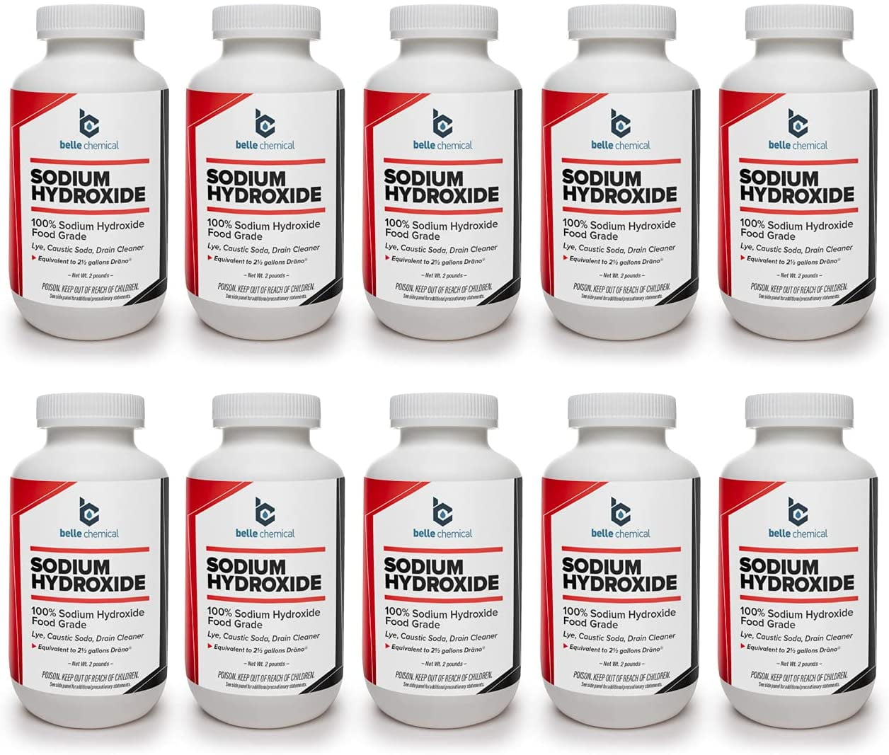 Pure Sodium Hydroxide (Caustic Soda, Lye) Food Grade Bulk Powder