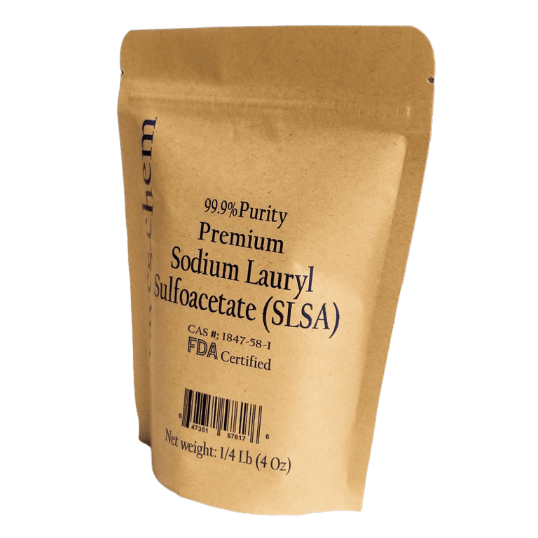 pure sodium lauryl sulfoacetate-slsa powder cas