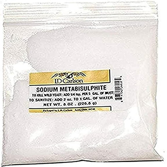 FastRack Sodium Metabisulfite - 8 oz., White, 1.52 x 17.78 x 13.72 cm