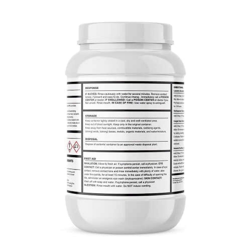Sodium Percarbonate, Oxygen Bleach (36lbs) Multiuse Oxygen Bleach for