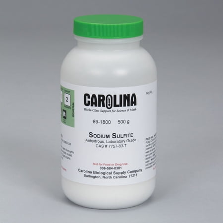Sodium Sulfite, Anhydrous, Laboratory Grade, 500 G