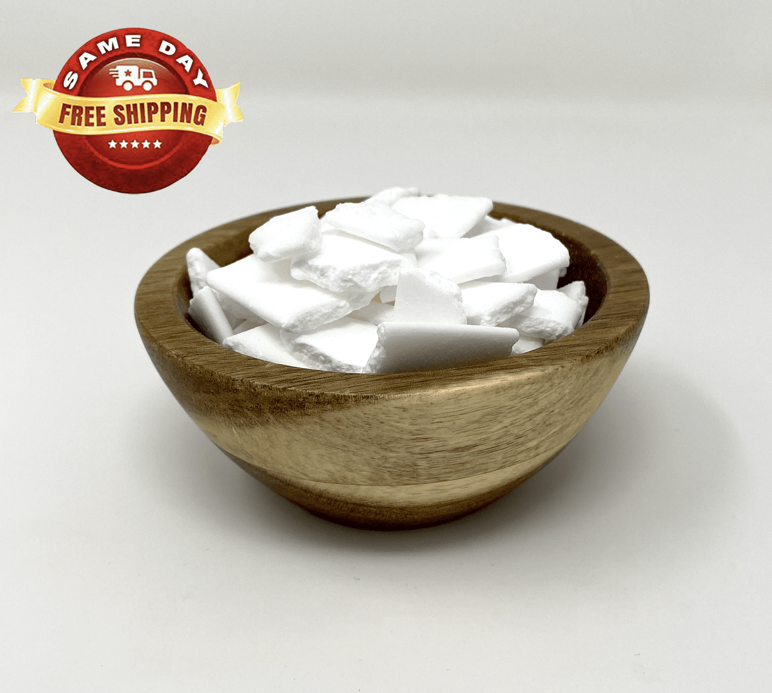Sodium cocoyl isethionate chips natural raw material for bubble bath 16 oz