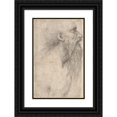 thumbnail image 1 of Sodoma 11x14 Black Ornate Wood Framed Double Matted Museum Art Print Titled: Bust of a Man with Long Beard (1477-1549), 1 of 5