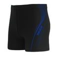 thumbnail image 1 of Sodopo Men Swimwear Swimsuits Swim Boxer Briefs Swim Board Shorts Long Trunks for Men and Boys Solid Swim Jammers, up to size XXXL/Black, 1 of 3