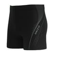 thumbnail image 1 of Sodopo Men Swimwear Swimsuits Swim Boxer Briefs Swim Board Shorts Long Trunks for Men and Boys Solid Swim Jammers, up to size XXXL/Black, 1 of 4