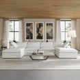 thumbnail image 1 of Sdorens Sectional Sofa,Free Convertible Modular Couch,U-Shaped Modern Linen Fabric Sofa for Living Room,Apartment and Small Space,4-Seat Sofa with Two Ottomans,White, 1 of 21