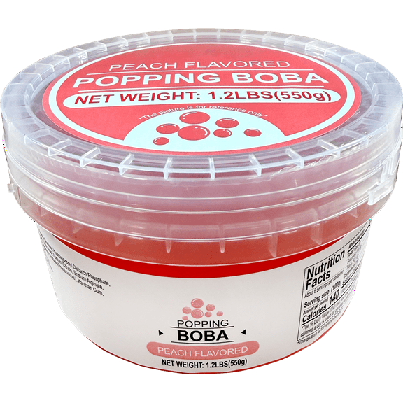 Soeos 550g popping,  peach