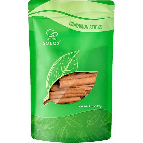 Soeos Cinnamon Sticks (Regular), bag, 8oz