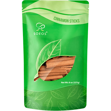 Soeos Cinnamon Sticks (Regular), bag, 8oz
