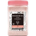 thumbnail image 1 of Soeos Himalayan Pink Salt 80oz (5lb), Pink Salt Fine Grain, Pink Salt Refill, Salt for Cooking, Baking and Grilling, 1 of 6