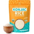 thumbnail image 1 of Soeos Organic Konjac Rice, 8.8oz (250g) Each), Plant-Based, Quick-Cooking Rice Alternative, Pantry Staple for Stir-Fries, Soups & More, 1 of 8