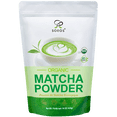 thumbnail image 1 of Soeos Organic Matcha Powder, 16oz, standing pouch, matt finish, 1 of 9
