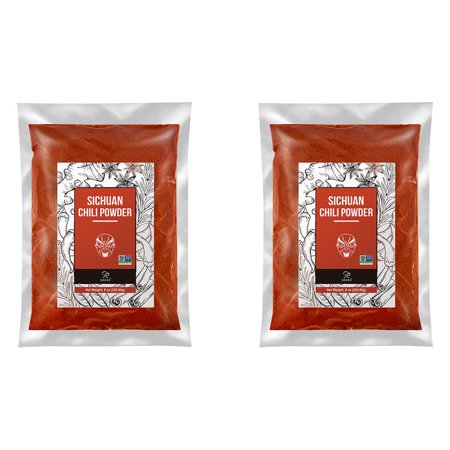 Soeos Premium Sichuan Chili Powder 8oz(226g), 2 Packs , total weight 16oz
