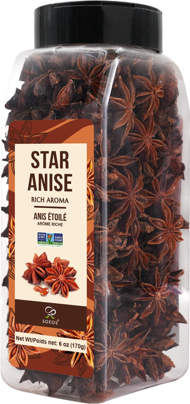 Anise Seeds Verified Baking Tea Anis Soeos Star 6Oz 170G