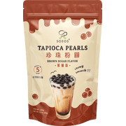 Soeos Tapioca Pearls for Bubble Tea, 8.8 oz, 1 pack